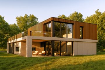  Projekt domu A-76 (PZB1092) - projekt domu z pełnym piętrem - Zdjęcie 2