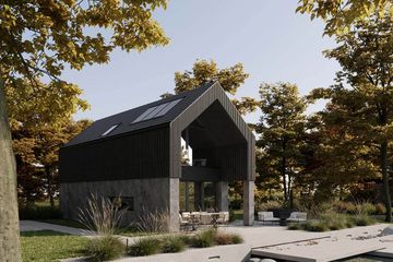  Projekt domu HomeKoncept 129 (KRX1269) - projekt domu parterowego z poddaszem - Zdjęcie 14