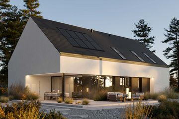  Projekt domu HomeKoncept 119 G1 (KRX1271) - projekt domu parterowego z poddaszem - Zdjęcie 1