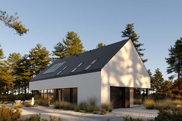  Projekt domu HomeKoncept 119 G1 (KRX1271) - projekt domu parterowego z poddaszem - Zdjęcie 6