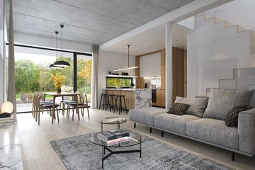  Projekt domu Z Podcieniami 3 (WAW1176) - projekt domu parterowego z poddaszem - Zdjęcie 4