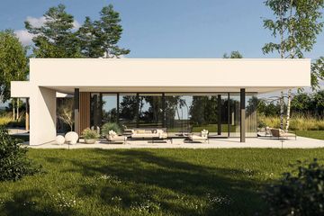  Projekt domu HomeKoncept 122 (KRX1272) - projekt domu parterowego - Zdjęcie 1