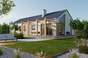  Projekt domu Ran (GDH1001) - projekt domu parterowego - Zdjęcie 3