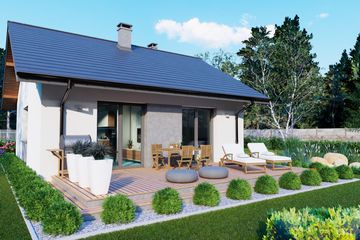  Projekt domu Parterowy 26S (BBH1066) - projekt domu parterowego - Zdjęcie 3