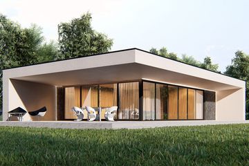  Projekt domu uAG38 (WCB1560) - projekt domu parterowego - Zdjęcie 2