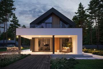  Projekt domu NewHouse 753 G1 w1 (KRZ1108) - projekt domu parterowego z poddaszem - Zdjęcie 4