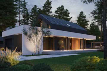  Projekt domu NewHouse 753 G1 w1 (KRZ1108) - projekt domu parterowego z poddaszem - Zdjęcie 10