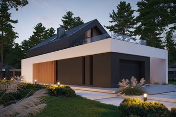  Projekt domu NewHouse 753 G1 w1 (KRZ1108) - projekt domu parterowego z poddaszem - Zdjęcie 16