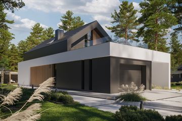  Projekt domu NewHouse 753 G1 w1 (KRZ1108) - projekt domu parterowego z poddaszem - Zdjęcie 19