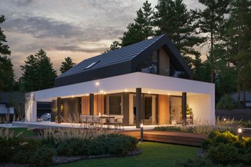  Projekt domu NewHouse 753 G1 w1 (KRZ1108) - projekt domu parterowego z poddaszem - Zdjęcie 22