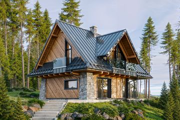  Projekt domu Nowy wierch (KNT1001) - projekt domu parterowego z poddaszem - Zdjęcie 4