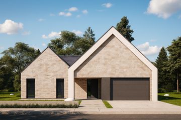  Projekt domu A-105 (PZB1086) - projekt domu parterowego - Zdjęcie 3