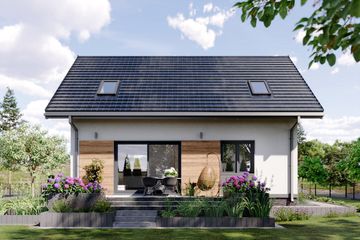  Projekt domu Drops Bobo (1904) (KRD3044) - projekt domu parterowego z poddaszem - Zdjęcie 3