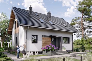  Projekt domu Drops Bobo (1904) (KRD3044) - projekt domu parterowego z poddaszem - Zdjęcie 5