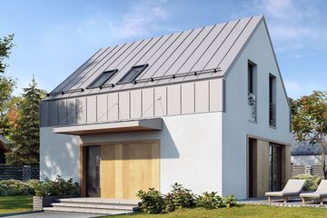  Projekt domu Gabi (BSE1260) - projekt domu parterowego z poddaszem - Zdjęcie 1