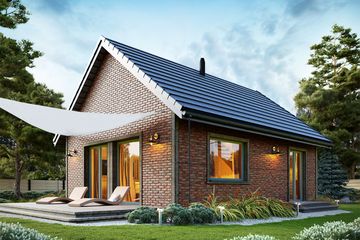  Projekt domu Erna (BSE1258) - projekt domu parterowego z poddaszem - Zdjęcie 2