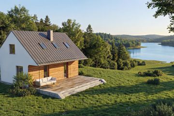  Projekt domu San (GDE1068) - projekt domu parterowego z poddaszem - Zdjęcie 2