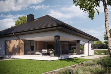  Projekt domu NewHouse 761 (KRZ1109) - projekt domu parterowego - Zdjęcie 18