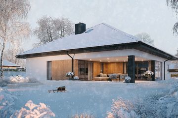  Projekt domu NewHouse 761 (KRZ1109) - projekt domu parterowego - Zdjęcie 1