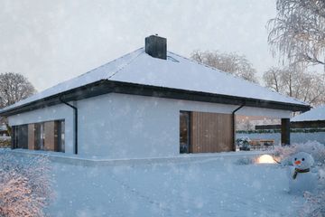  Projekt domu NewHouse 761 (KRZ1109) - projekt domu parterowego - Zdjęcie 5