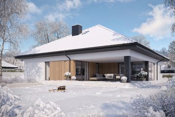  Projekt domu NewHouse 761 (KRZ1109) - projekt domu parterowego - Zdjęcie 13