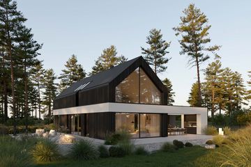  Projekt domu HomeKoncept 116 (KRX1273) - projekt domu parterowego z poddaszem - Zdjęcie 2