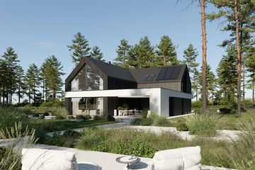  Projekt domu HomeKoncept 116 (KRX1273) - projekt domu parterowego z poddaszem - Zdjęcie 7