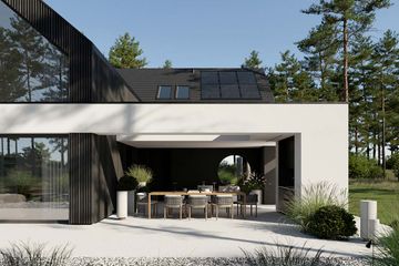  Projekt domu HomeKoncept 116 (KRX1273) - projekt domu parterowego z poddaszem - Zdjęcie 10