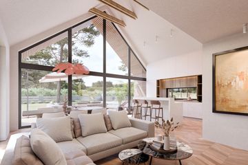  Projekt domu Stodoła z widokiem wersja murowana (KRY1015) - projekt domu parterowego - Zdjęcie 5