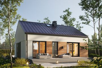  Projekt domu Antek Alfa (1906) (KRD3045) - projekt domu parterowego - Zdjęcie 4