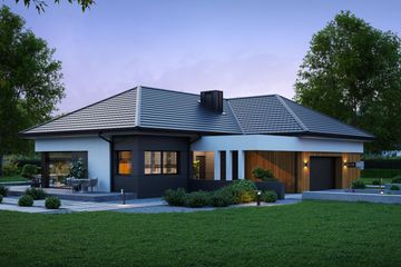  Projekt domu VK 36 (KRZ1110) - projekt domu parterowego - Zdjęcie 4