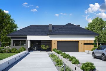  Projekt domu VK 36 (KRZ1110) - projekt domu parterowego - Zdjęcie 5