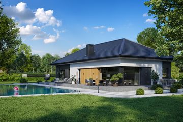  Projekt domu VK 36 (KRZ1110) - projekt domu parterowego - Zdjęcie 9