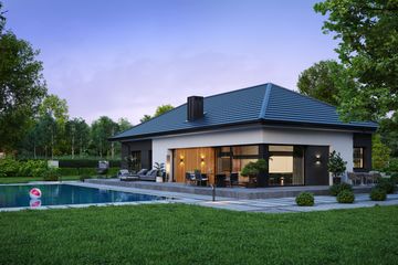  Projekt domu VK 36 (KRZ1110) - projekt domu parterowego - Zdjęcie 10