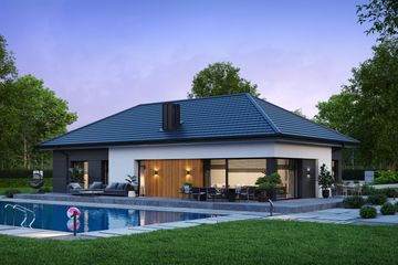  Projekt domu VK 36 (KRZ1110) - projekt domu parterowego - Zdjęcie 12