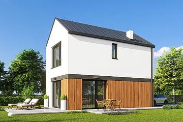  Projekt domu Luna 2 (WRD3260) - projekt domu z pełnym piętrem - Zdjęcie 3