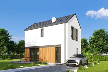  Projekt domu Luna 3 (WRD3259) - projekt domu z pełnym piętrem - Zdjęcie 2