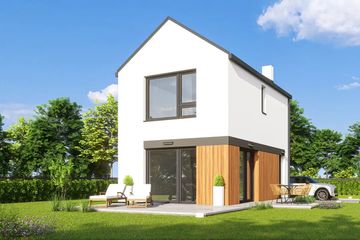  Projekt domu Luna 3 (WRD3259) - projekt domu z pełnym piętrem - Zdjęcie 3