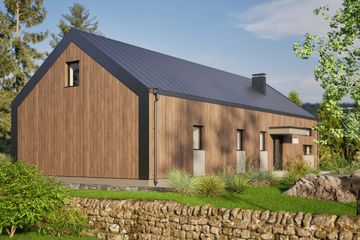  Projekt domu D406 (WAI1493) - projekt domu parterowego - Zdjęcie 2