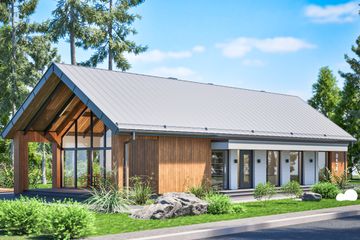  Projekt domu D418 (WAI1494) - projekt domu parterowego - Zdjęcie 1