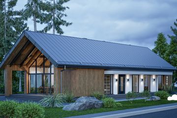  Projekt domu D418 (WAI1494) - projekt domu parterowego - Zdjęcie 4