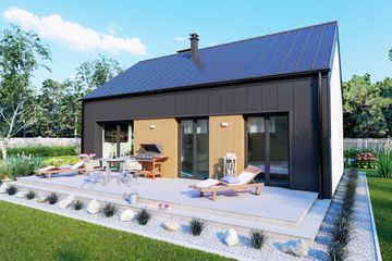  Projekt domu Parterowy 29 (BBH1067) - projekt domu parterowego - Zdjęcie 4