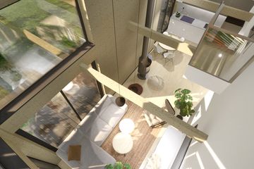  Projekt domu DM28 wersja drewniana (WAI1495) - projekt domu parterowego z poddaszem - Zdjęcie 6