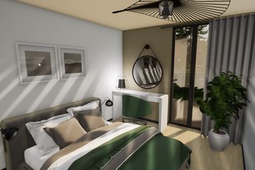  Projekt domu DM28 wersja drewniana (WAI1495) - projekt domu parterowego z poddaszem - Zdjęcie 8