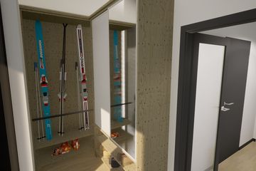  Projekt domu DM28 wersja drewniana (WAI1495) - projekt domu parterowego z poddaszem - Zdjęcie 10