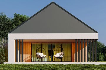  Projekt domu uA289v2 (WCB1573) - projekt domu parterowego - Zdjęcie 1