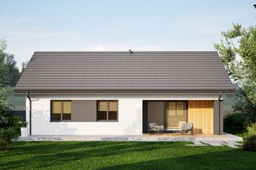  Projekt domu Mini 23 energo (WRC2810) - projekt domu parterowego - Zdjęcie 4