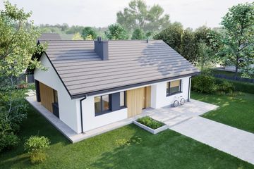  Projekt domu Mini 23 energo (WRC2810) - projekt domu parterowego - Zdjęcie 6