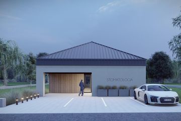  Projekt budynku usługowego U-202 (PZB1091) - projekt budynku parterowego - Zdjęcie 4