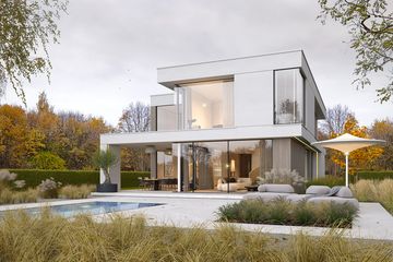  Projekt domu Willa Prestige 2 (WAW1178) - projekt domu z pełnym piętrem - Zdjęcie 4